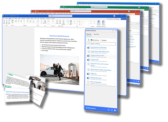 officeatwork Content Chooser