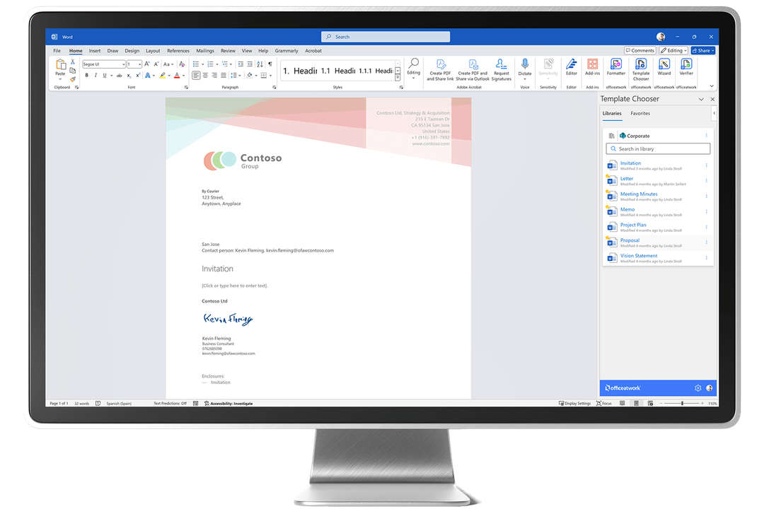 Template Management 